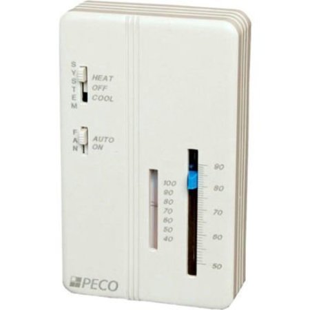 PECO PECO Trane Compatible Zone Sensor SP155-009 Heat-Off-Cool Switch, On-Auto Fan Control, Temp Adjust 69306